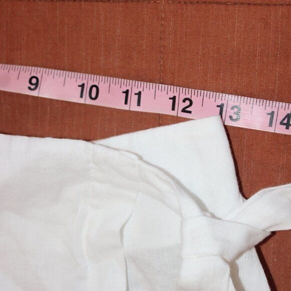 ASOS White Wrap Mini Skirts Women's Size 6 - Picture 3 of 6